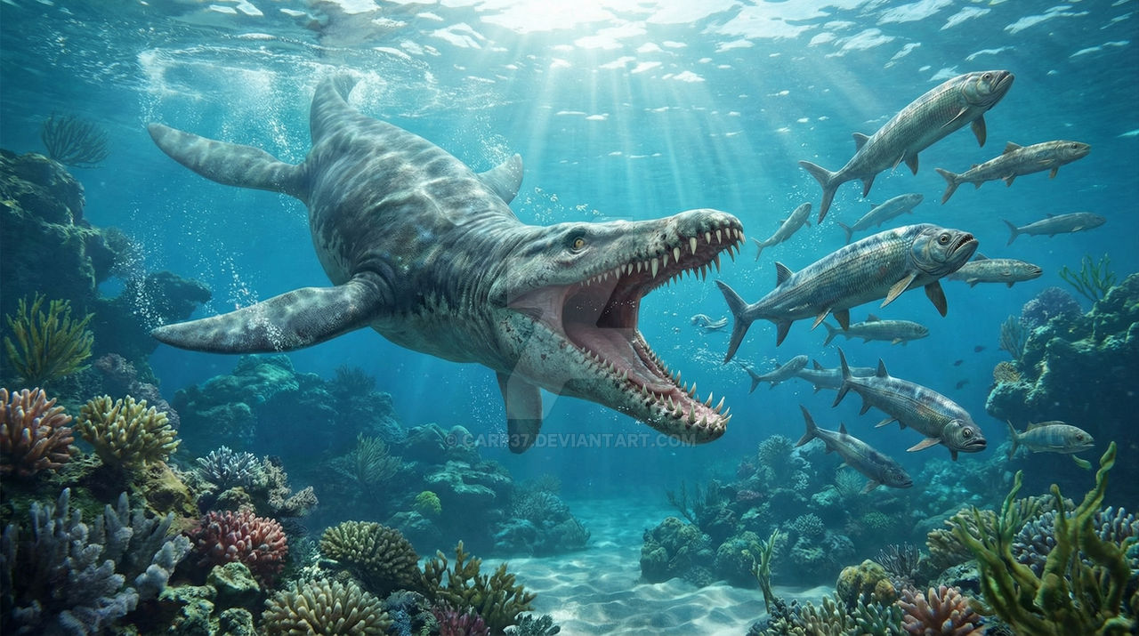 Pliosaurus Types Pliosaurus by Carp37 on DeviantArt
