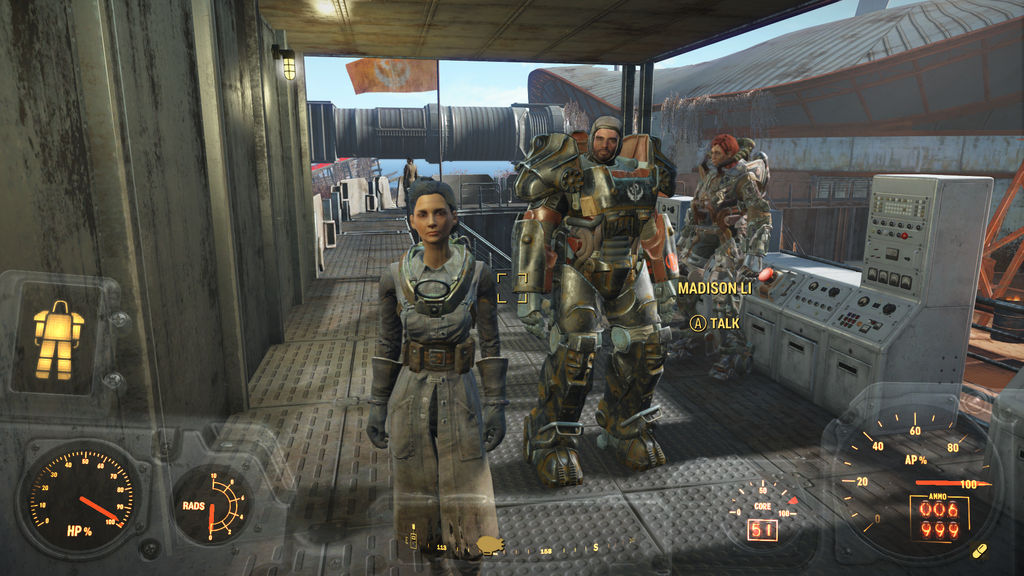 Fallout 4 Dr. Madison Li with the BoS by SPARTAN22294 on DeviantArt