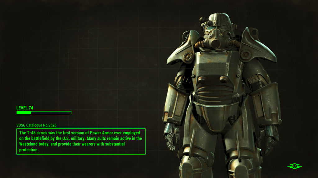 Fallout 4 T 45 Power Armor Lore By Spartan On Deviantart