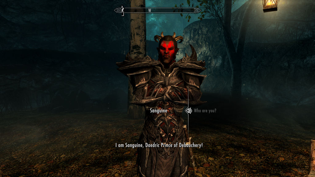 SKYRIM Sanguine the Daedric Prince of Debauchery by SPARTAN22294 on