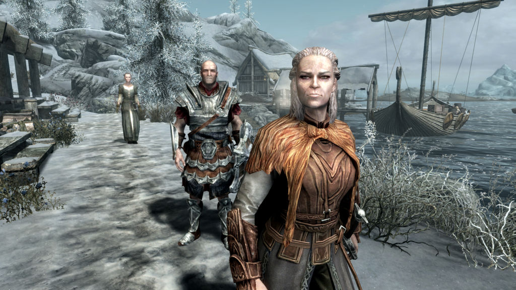 SKYRIM Brina Merilis and Horik Halfhand by SPARTAN22294 on DeviantArt