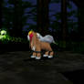 Pokemon Colosseum Celebi purifying Entei