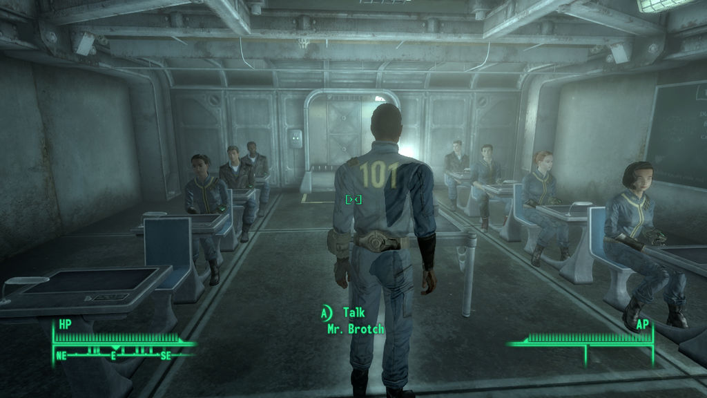 Fallout 3 Vault 101 classroom by SPARTAN22294 on DeviantArt
