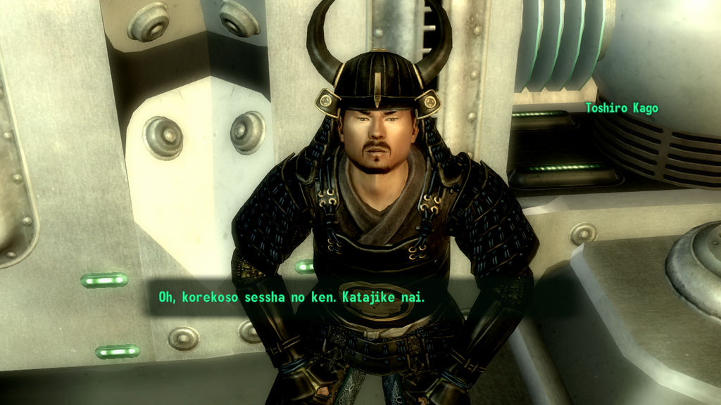 Fallout 3 Returning the Samurai's sword to Toshiro by SPARTAN22294 on ...