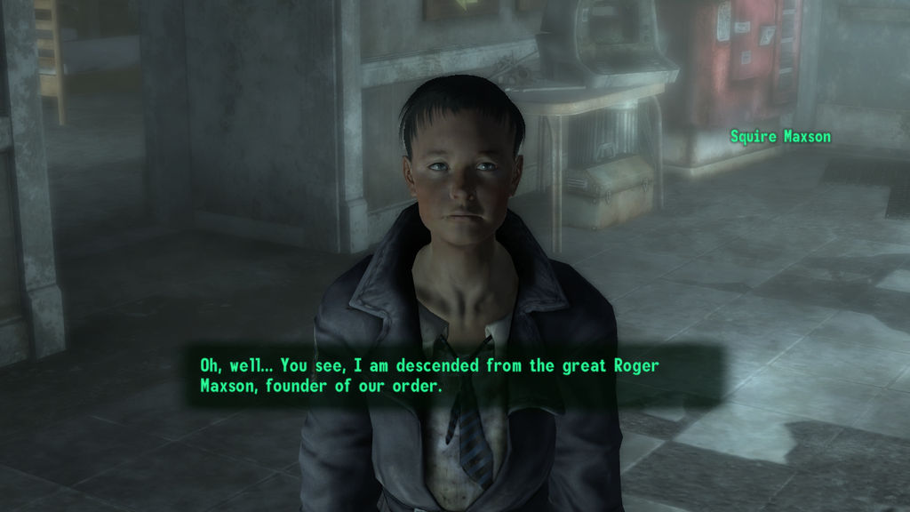 Fallout 3 Squire Arthur Maxson by SPARTAN22294 on DeviantArt