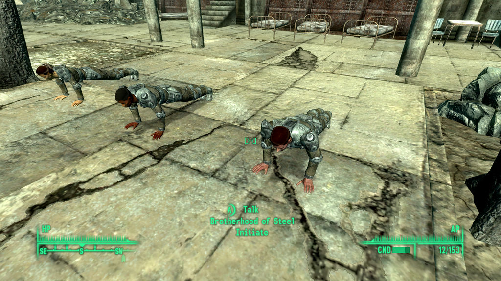 Fallout 3: Brotherhood of Steel Initiates training by SPARTAN22294 on ...