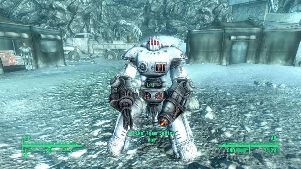 Fallout 3 Winterized Sentry Bot by SPARTAN22294 on DeviantArt