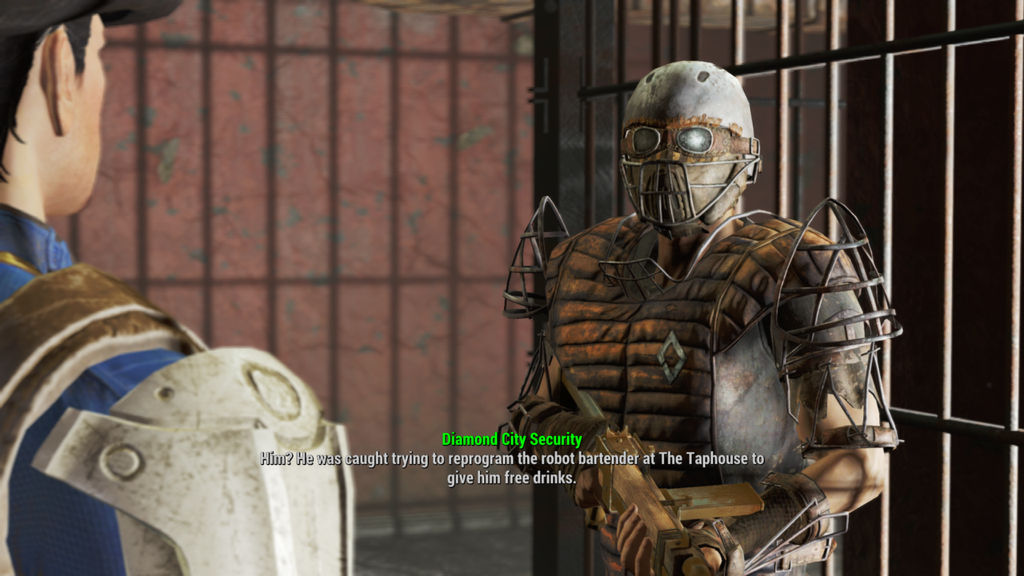 Fallout 4: Diamond City Security Guard by SPARTAN22294 on DeviantArt