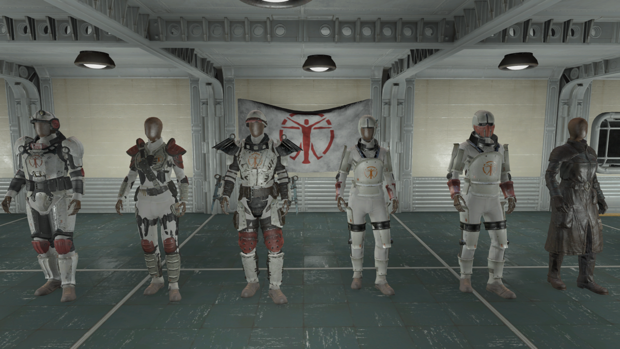 Fallout Four Initate Fallout 4: Institute Armors by SPARTAN22294 on DeviantArt