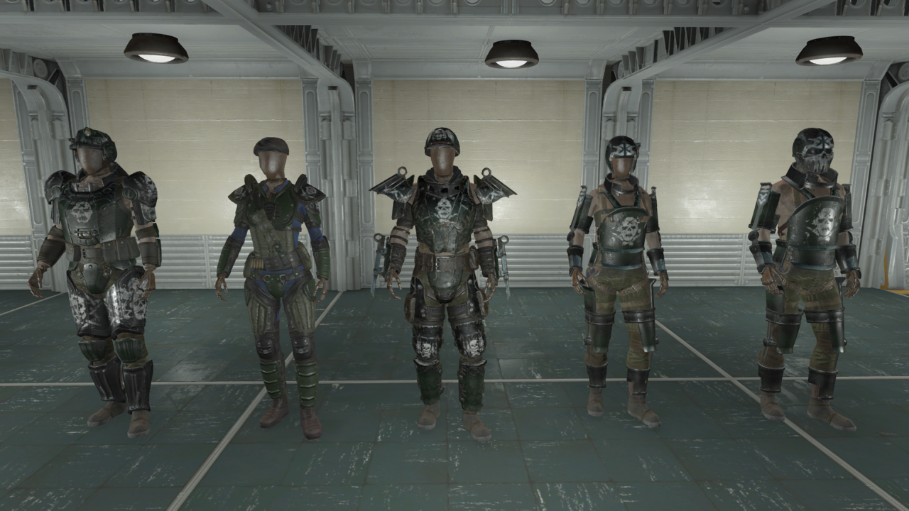 Fallout 4: Gunner Armors by SPARTAN22294 on DeviantArt