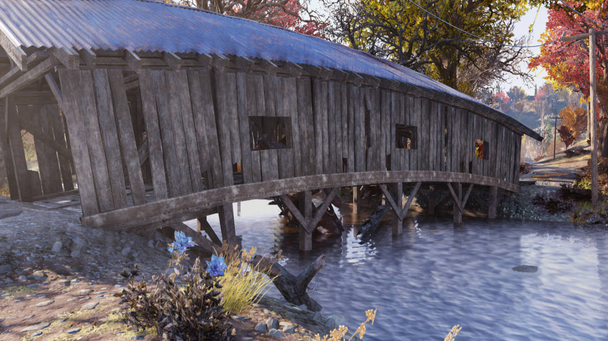 Fallout 76 Covered Bridge by SPARTAN22294 on DeviantArt