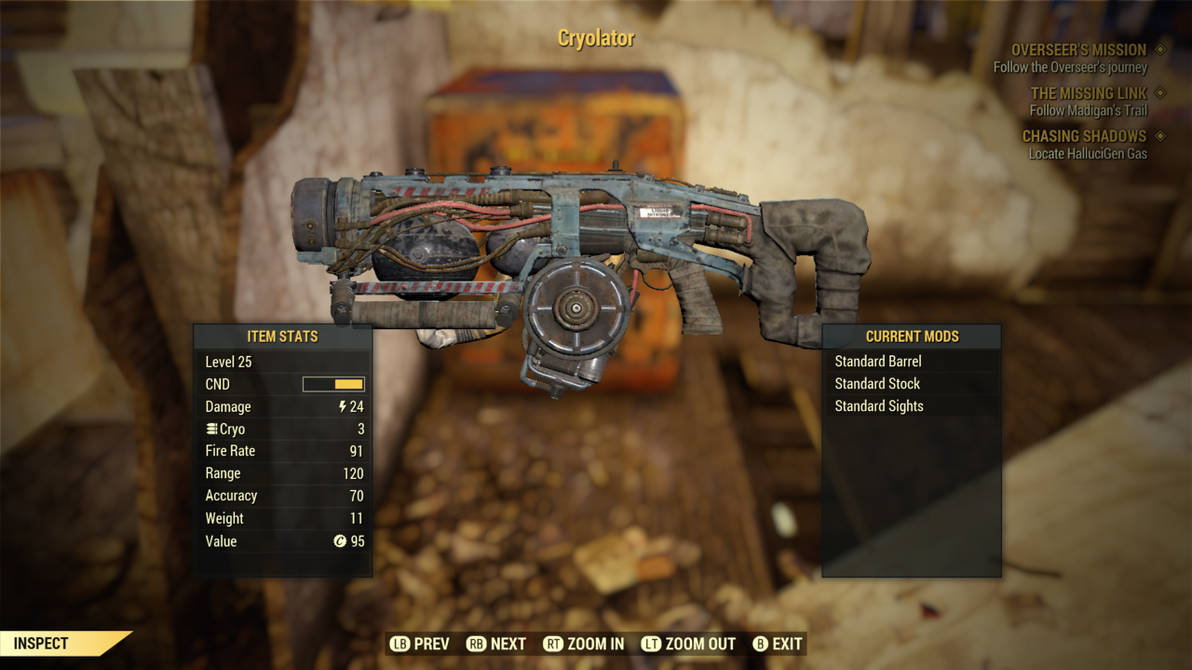 Fallout 76 Cryolator by SPARTAN22294 on DeviantArt