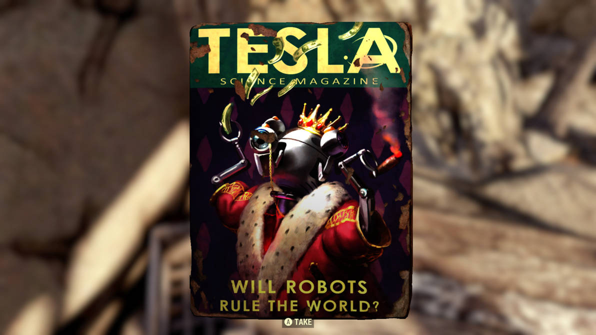Fallout 76 Tesla Science Magazine #1 by SPARTAN22294 on DeviantArt