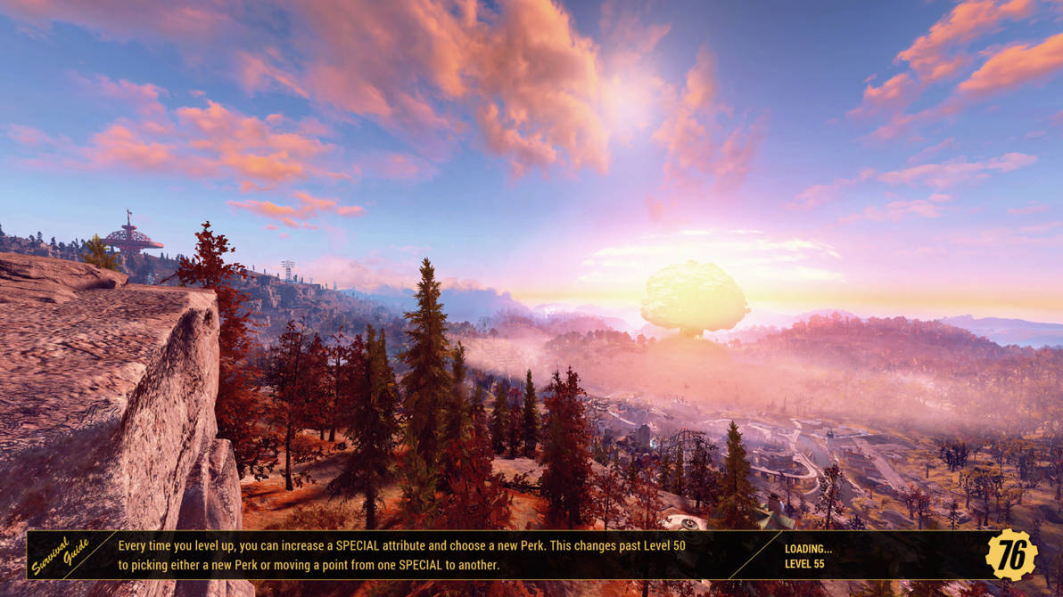 Fallout 76 Nuclear Explosion Loading Screen by SPARTAN22294 on DeviantArt