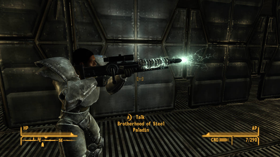 Fallout Rifle Target Fallout NV: Target practice with a Gauss Rifle by SPARTAN22294 on ...