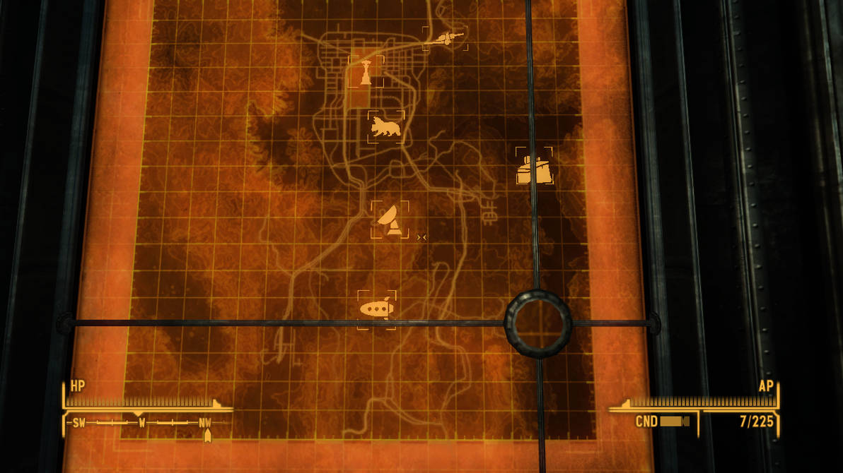 Fallout NV BOS' map of the Mojave Wasteland by SPARTAN22294 on DeviantArt