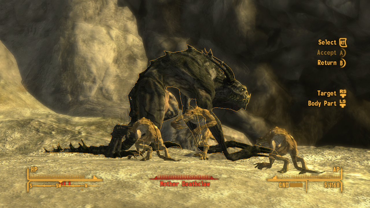 Deathclaw Nv Locations In New Vegas Deathclaw