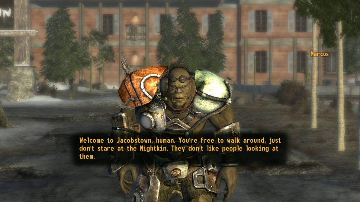 Fallout NV: Super Mutant, Marcus by SPARTAN22294 on DeviantArt