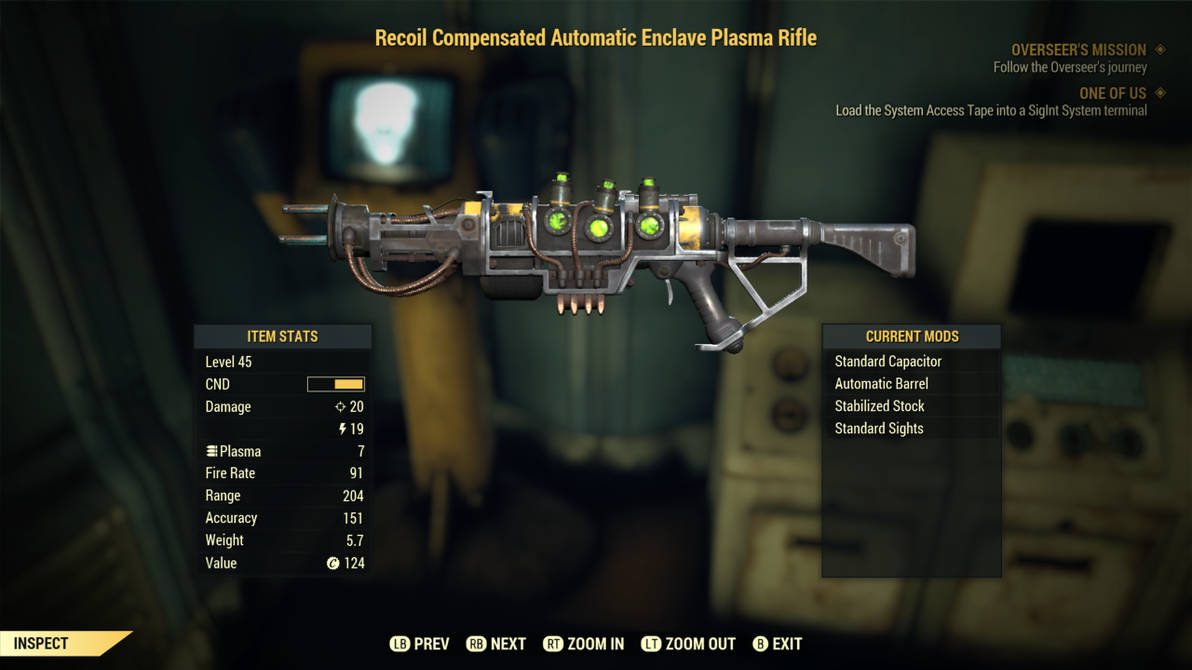 Fallout 76 Enclave Plasma Rifle by SPARTAN22294 on DeviantArt