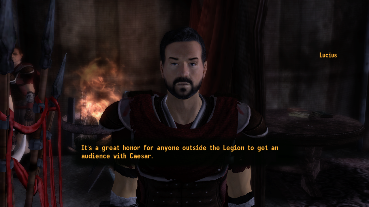 Lucius 2, lucius Ii, decanus, fallout Wiki, Lucius, obsidian Entertainment,  Fallout: New Vegas, Legionary, julius Caesar, roman Legion