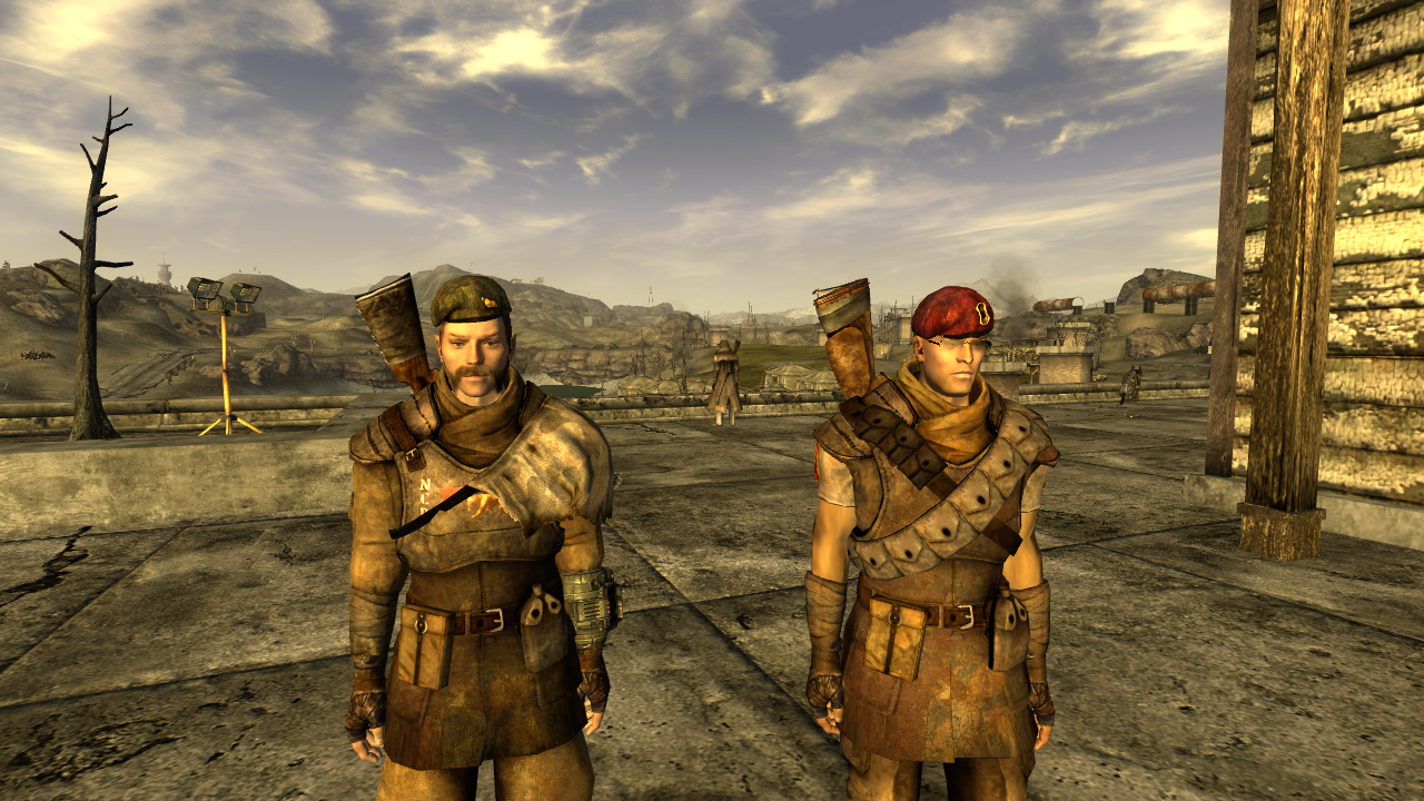 Fallout First Recon Fallout NV: NCR Officer Beret and 1st Recon Beret by SPARTAN22294 on ...