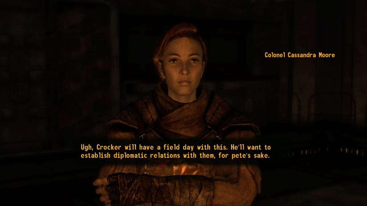 Fallout NV: Col. Moore isn't happy about the truce by SPARTAN22294 on ...