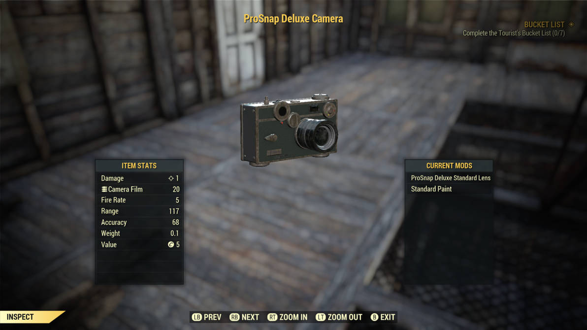 Fallout 76 ProSnap Deluxe Camera by SPARTAN22294 on DeviantArt