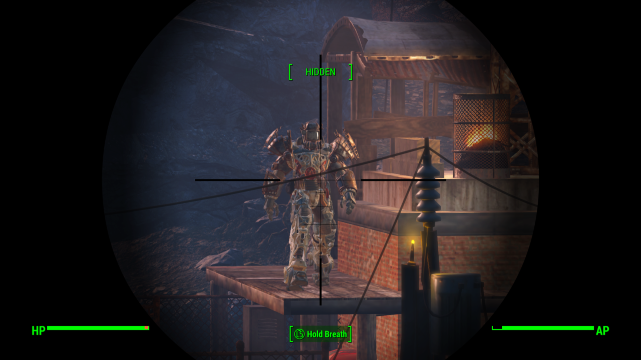 Fallout 4 Boomer, raider leader at Outpost Zimonja by SPARTAN22294 on