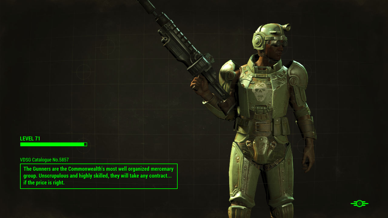 Fallout 4: The Gunners Loading Screen by SPARTAN22294 on DeviantArt