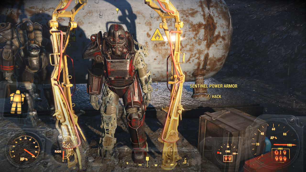Sentinel Armory Rack Fallout 4 Sentinel Power Armor by SPARTAN22294 on DeviantArt