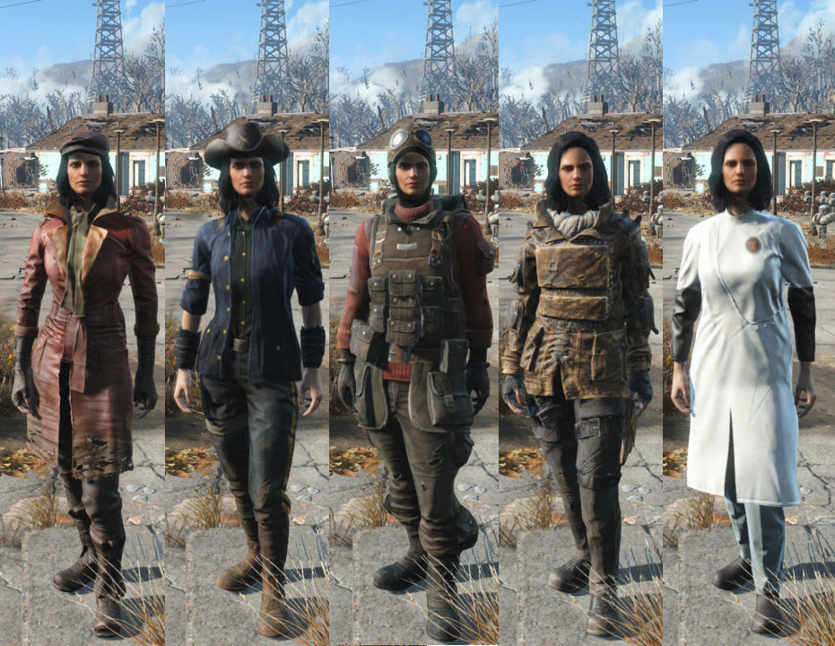 Fallout 4 Piper Wright in the Faction outfits by SPARTAN22294 on DeviantArt