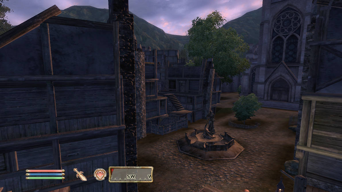 Oblivion Inside the city of Bravil by SPARTAN22294 on DeviantArt