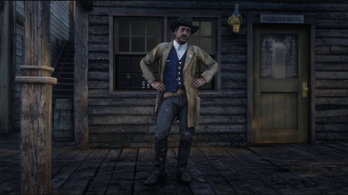 RDR2: Sheriff Curtis Malloy by SPARTAN22294 on DeviantArt