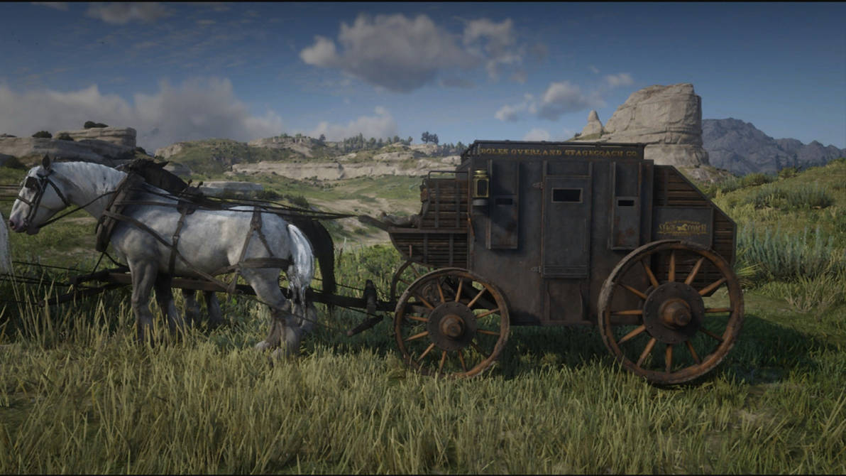 RDR2: Armored Stagecoach by SPARTAN22294 on DeviantArt