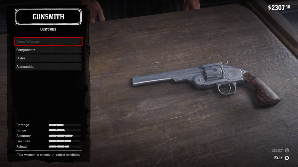 RDR2: Schofield Revolver by SPARTAN22294 on DeviantArt