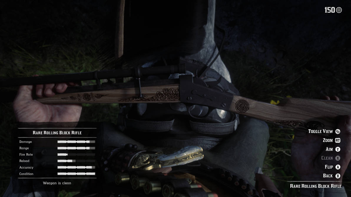 RDR2: Rare Rolling Block Rifle by SPARTAN22294 on DeviantArt