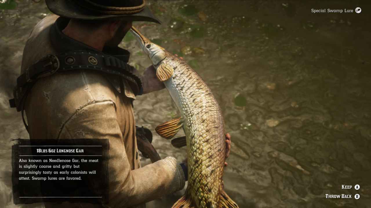 Lagurs Rdr2 RDR2: Longnose Gar by SPARTAN22294 on DeviantArt