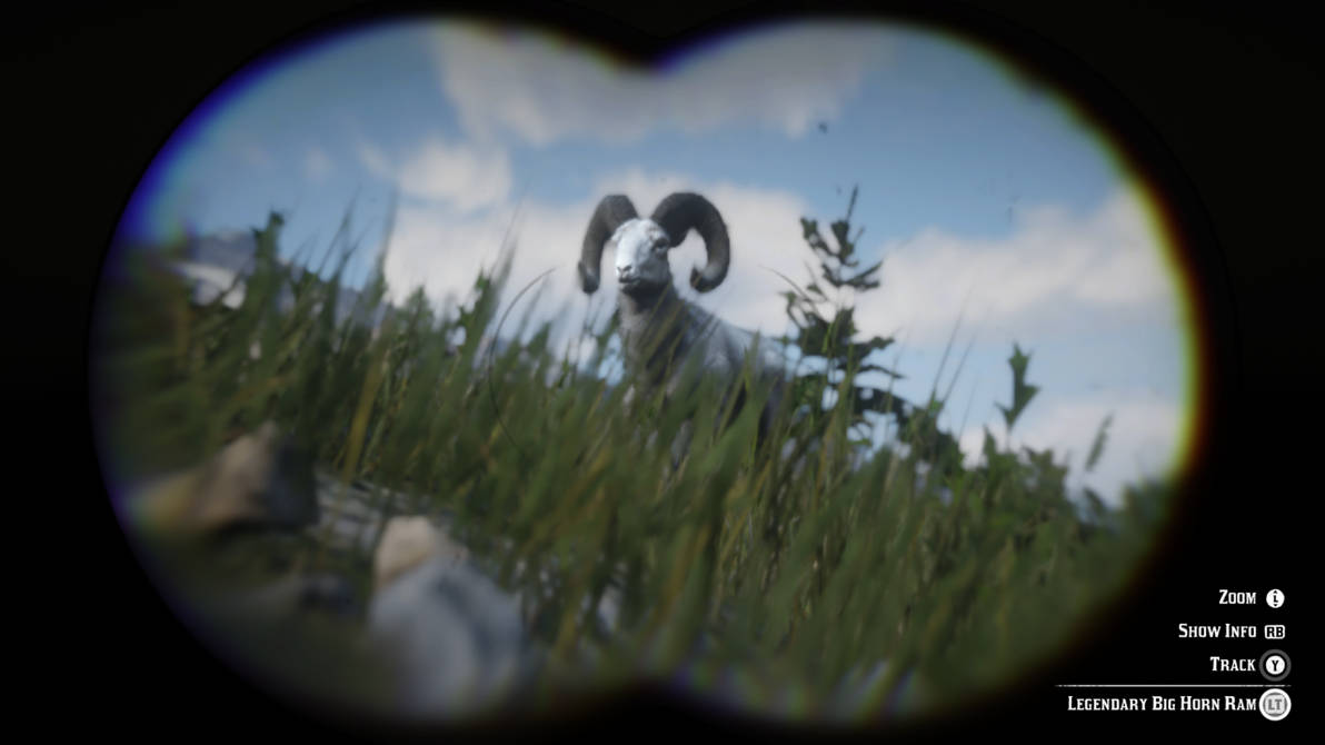 RDR2 Legendary Bighorn Ram by SPARTAN22294 on DeviantArt