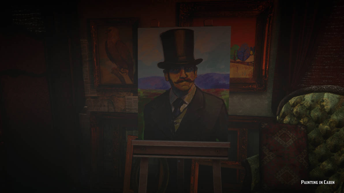 Weird Man Rdr2 RDR2 The painting of The Strange Man by SPARTAN22294 on DeviantArt