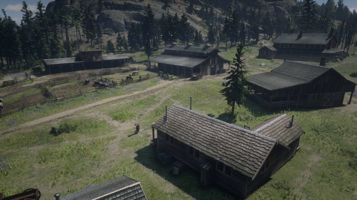 RDR2 Pronghorn Ranch by SPARTAN22294 on DeviantArt