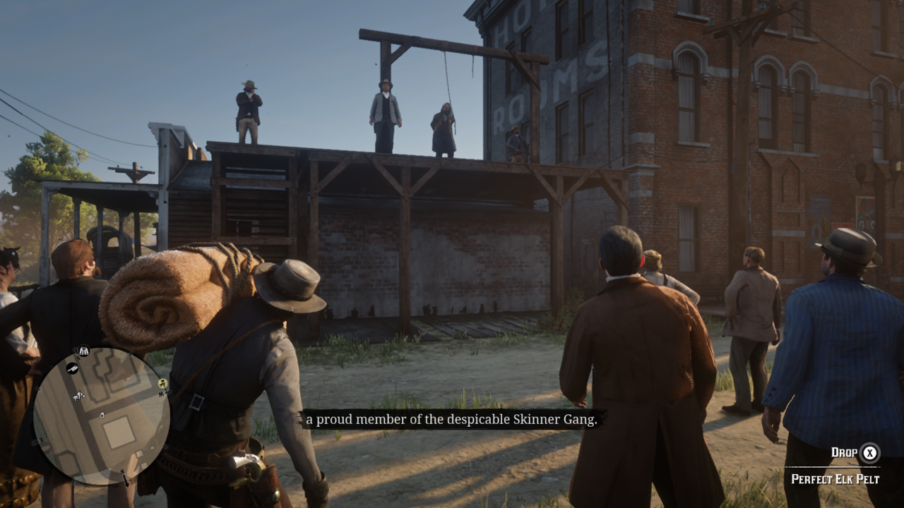 RDR2: Otis Skinner is being sentence by SPARTAN22294 on DeviantArt