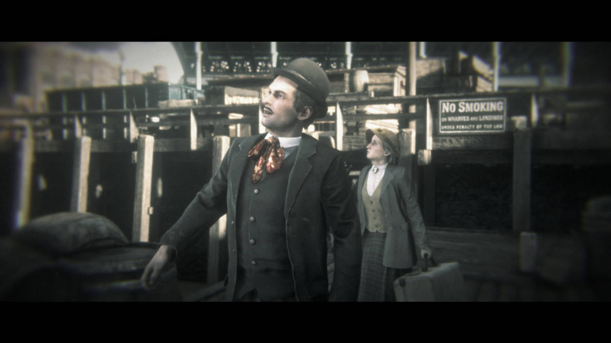 Archie Downes Rdr RDR2: Edith Downes and her son Archie in 1907 by SPARTAN22294 on DeviantArt