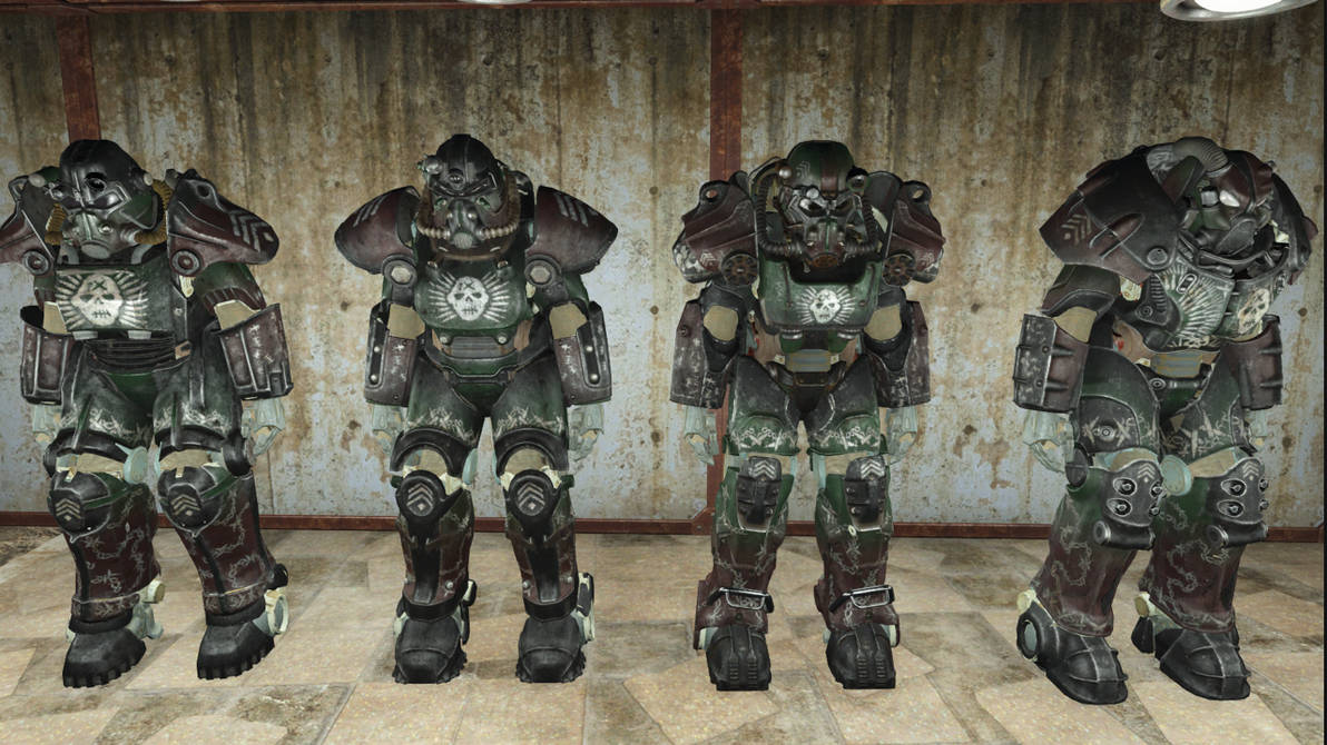 Gunner Commando Fallout Fallout 4 Gunner Sergeant Power Armor by SPARTAN22294 on DeviantArt