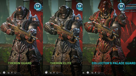 GEARS 5: Theron Guard's outfits