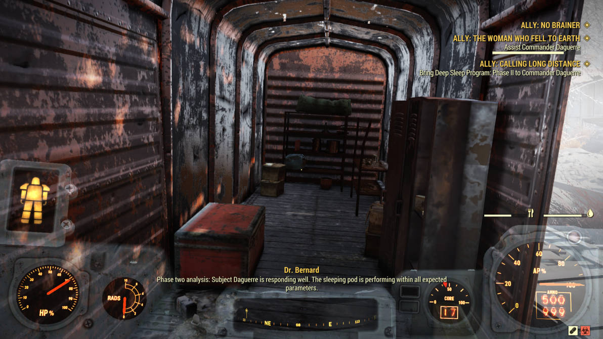 Fallout Getting Sleep Fallout 76: Learning about the Deep Sleep Program by SPARTAN22294 on ...