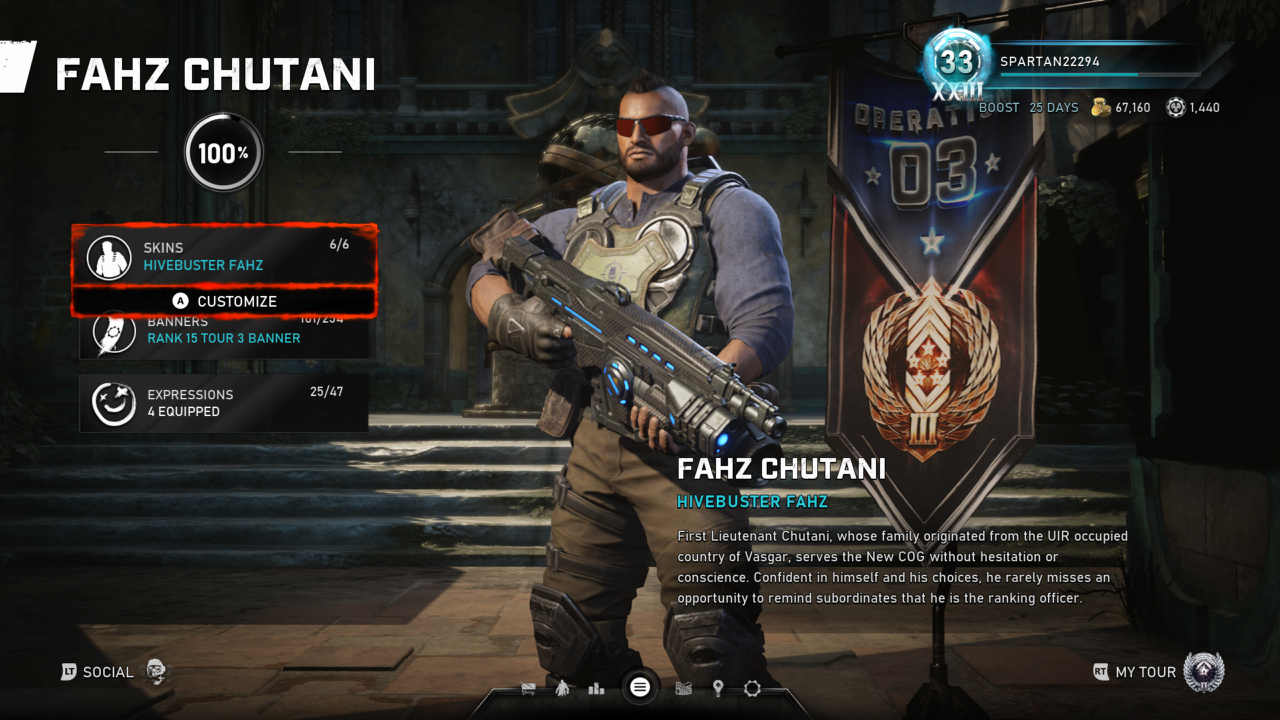 Gears 5 - Multiplayer Characters: Hivebuster Anya
