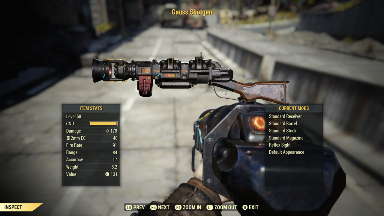 Fallout 76: Gauss Shotgun by SPARTAN22294 on DeviantArt