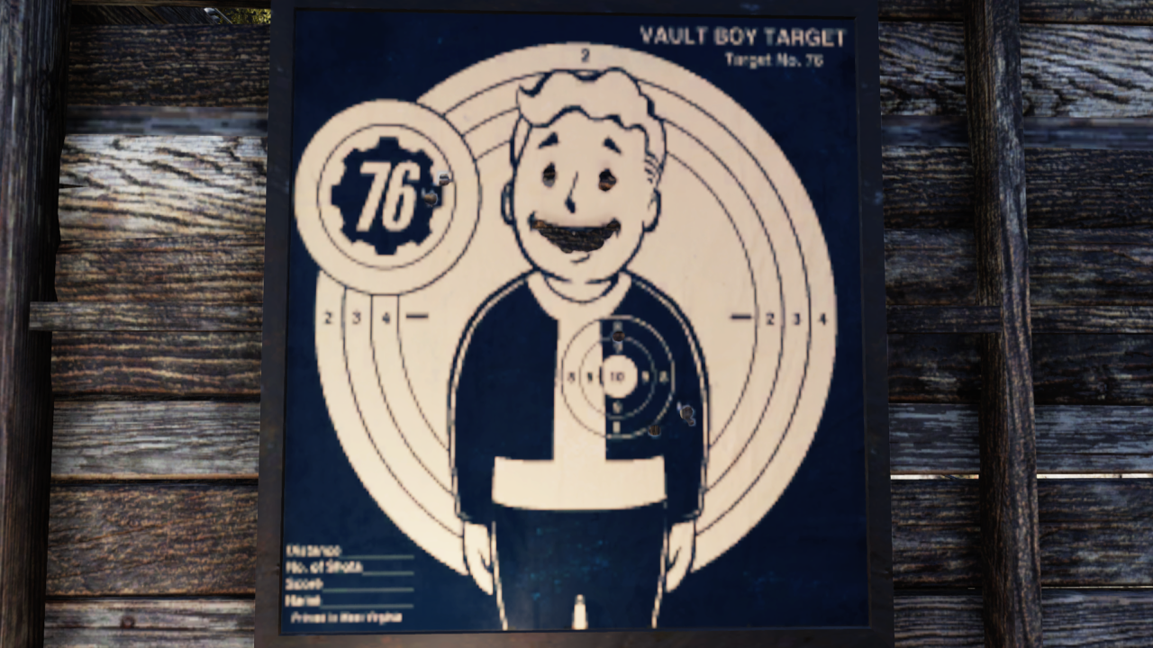 Fallut Auto Target Fallout 76: Vault-Tec Target by SPARTAN22294 on DeviantArt