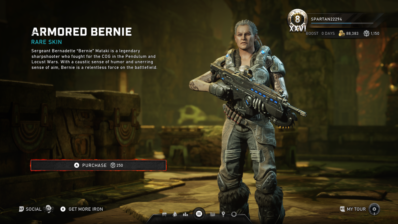 Bernadette Bernie Mataki For Gears of War 3