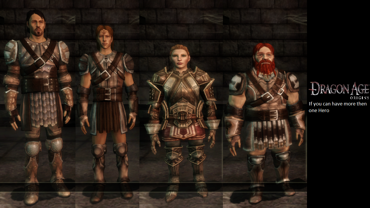 Dragon Age: Origins. Dwarf Noble. 